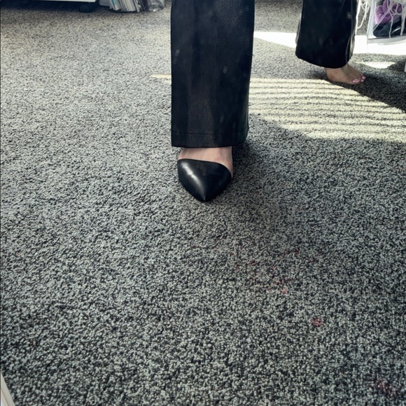 Emerson Fry Frankie Angled Black Pointed Flats 39 - Picture 4 of 11